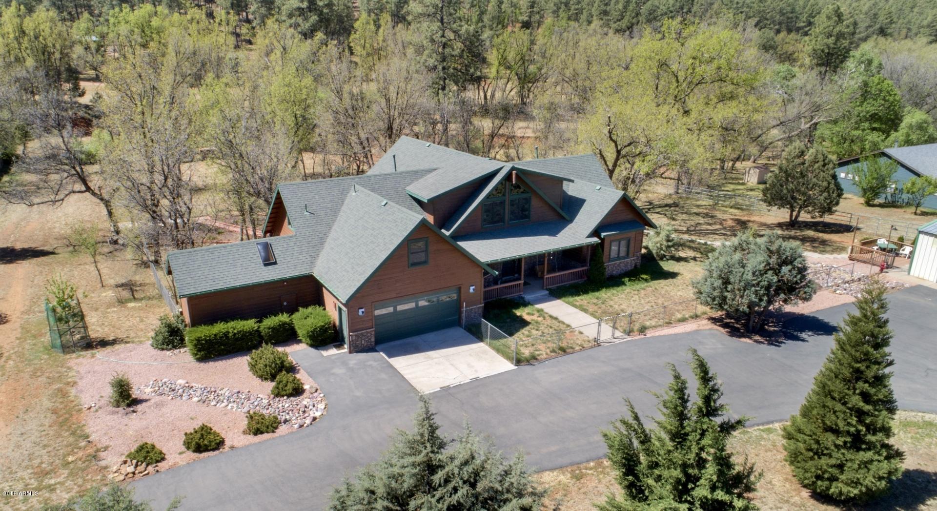 9247 Juniper Road Strawberry, AZ 85544 - Photo 1 of 54 Aerial view front