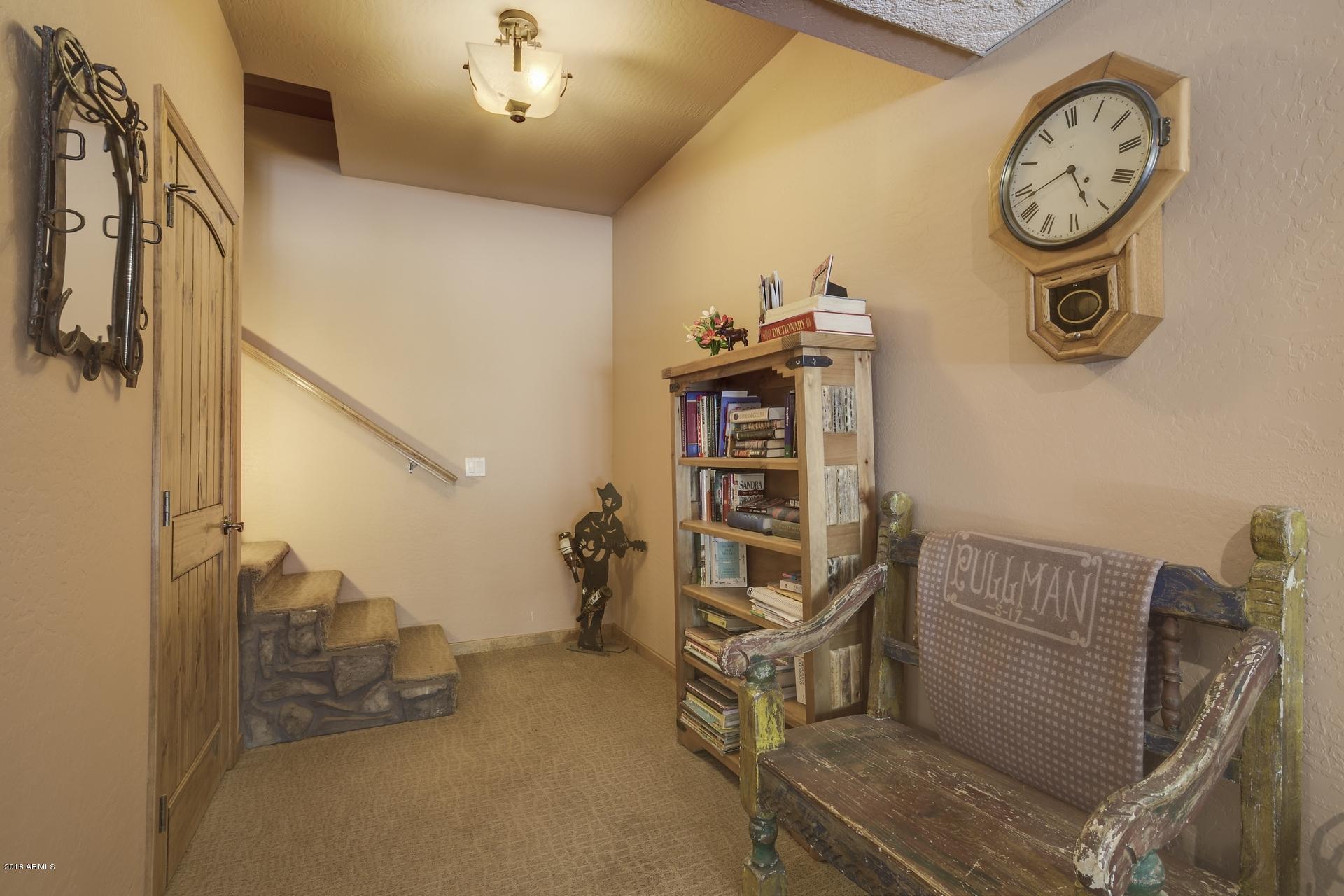 9247 Juniper Road Strawberry, AZ 85544 - Photo 32 of 54 Lower level stairway