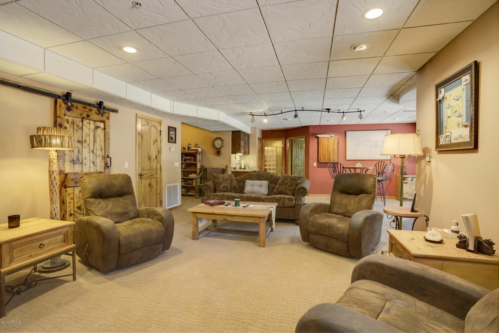 9247 Juniper Road Strawberry, AZ 85544 - Photo 33 of 54 Lower level family room