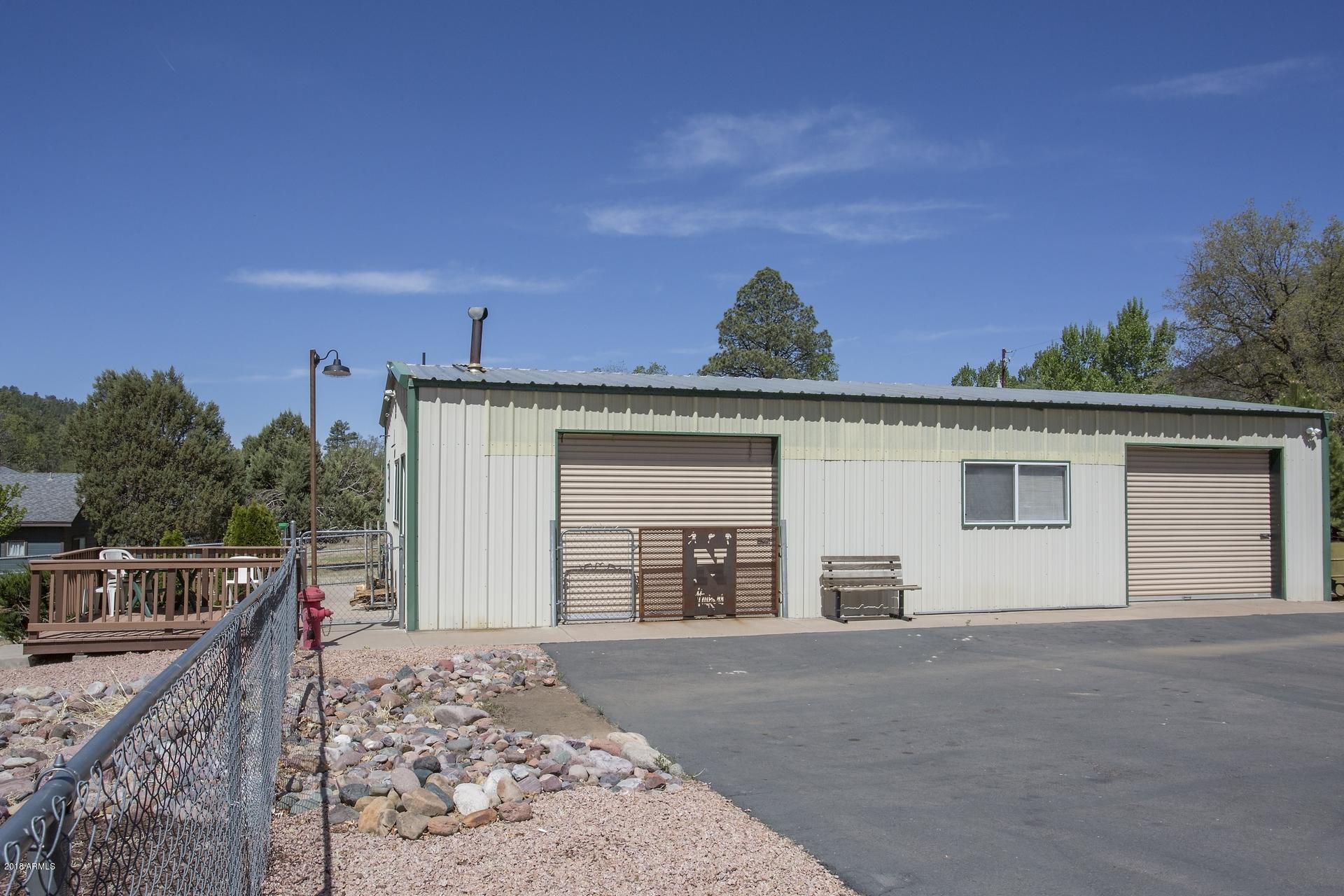 9247 Juniper Road Strawberry, AZ 85544 - Photo 52 of 54 Garage-Workshop-Man cave