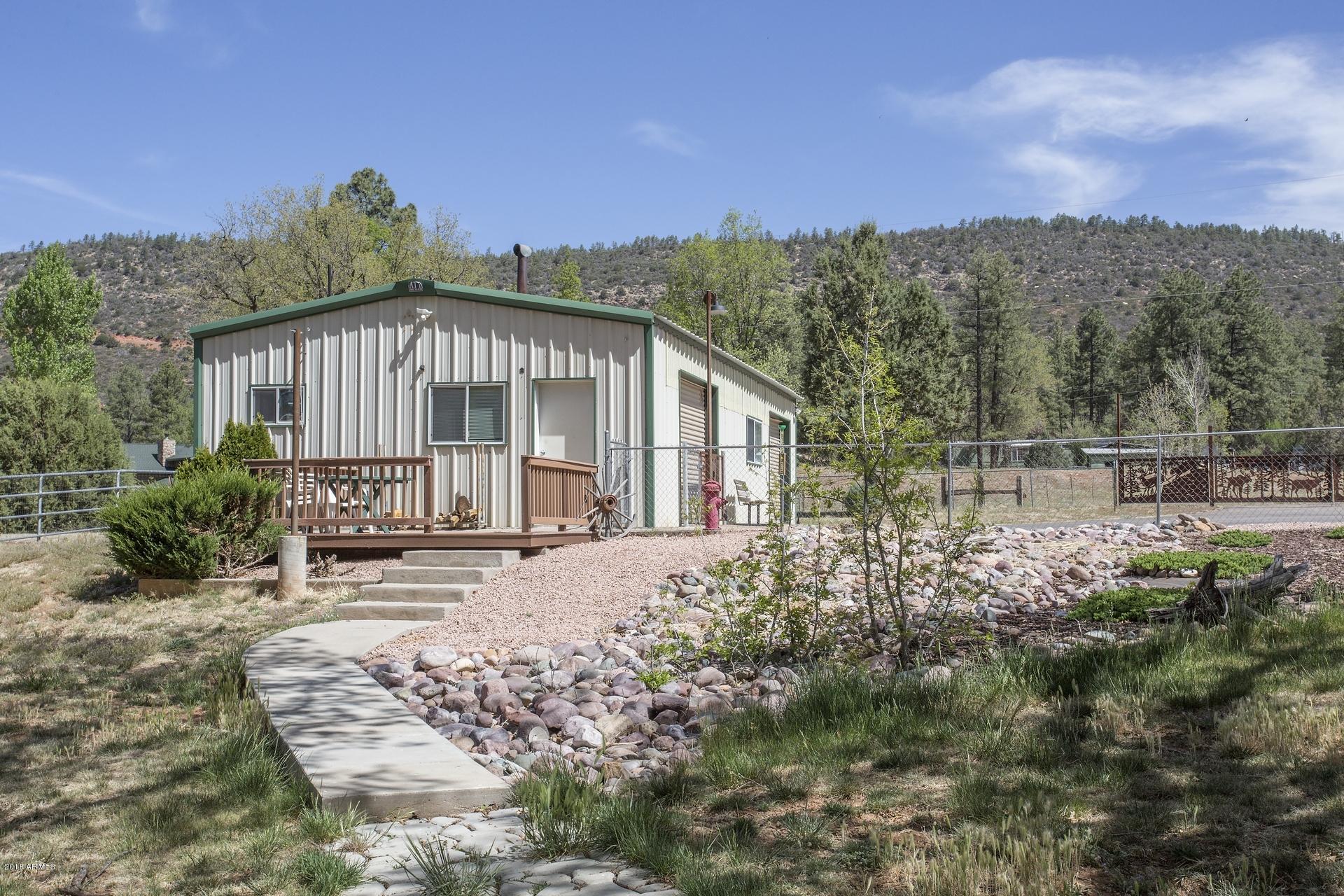 9247 Juniper Road Strawberry, AZ 85544 - Photo 53 of 54 Walk-way to Workshop