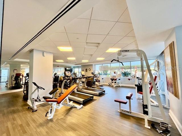 3321 Sunset Key Circle, Unit 102 Punta Gorda, FL 33955 - Photo 40 of 56 a view of a room with gym equipment