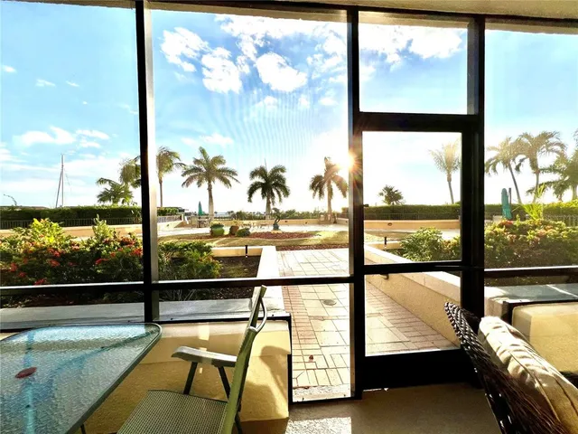 a view of a swimming pool with a house