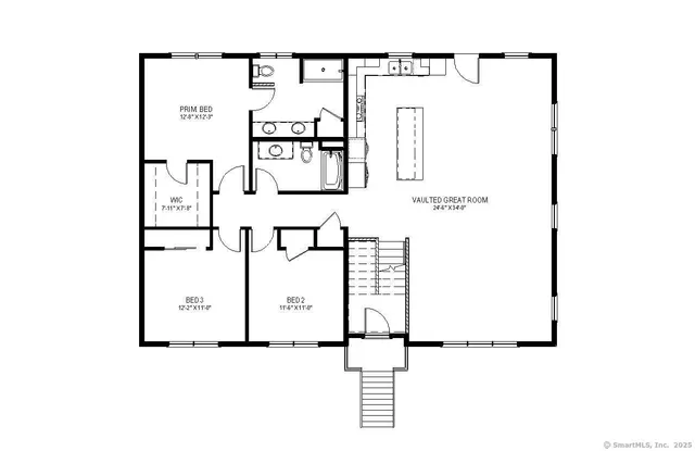 a picture of a floor plan