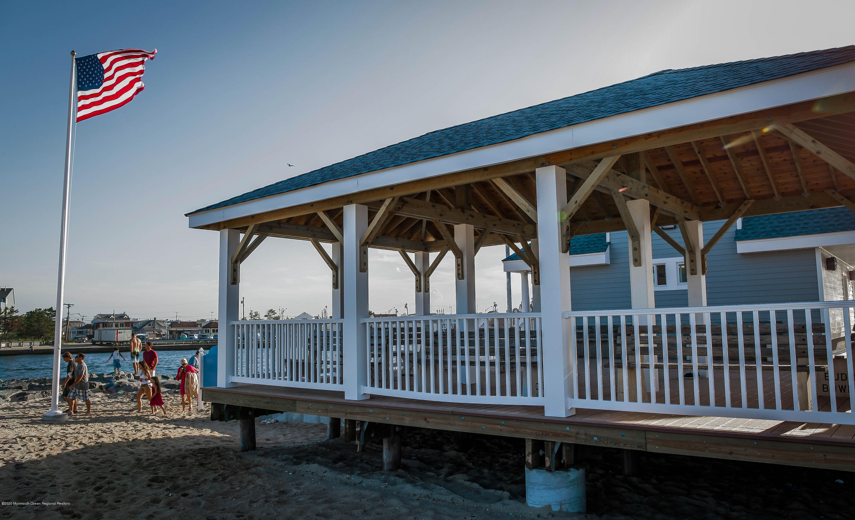593 Brielle Road Manasquan, NJ 08736 - Photo 34 of 39 a view of porch with a bench