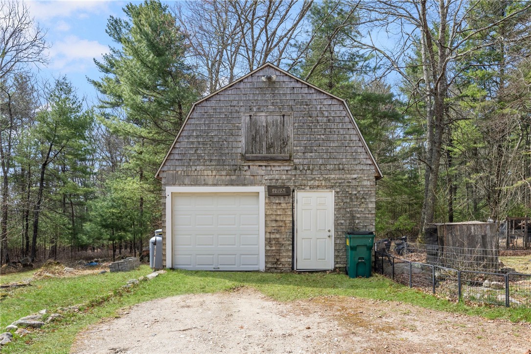 35 Hallville Road Exeter, RI 02822 - Photo 47 of 50 Detached 2 car garage with storage