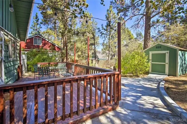a view of street from a balcony