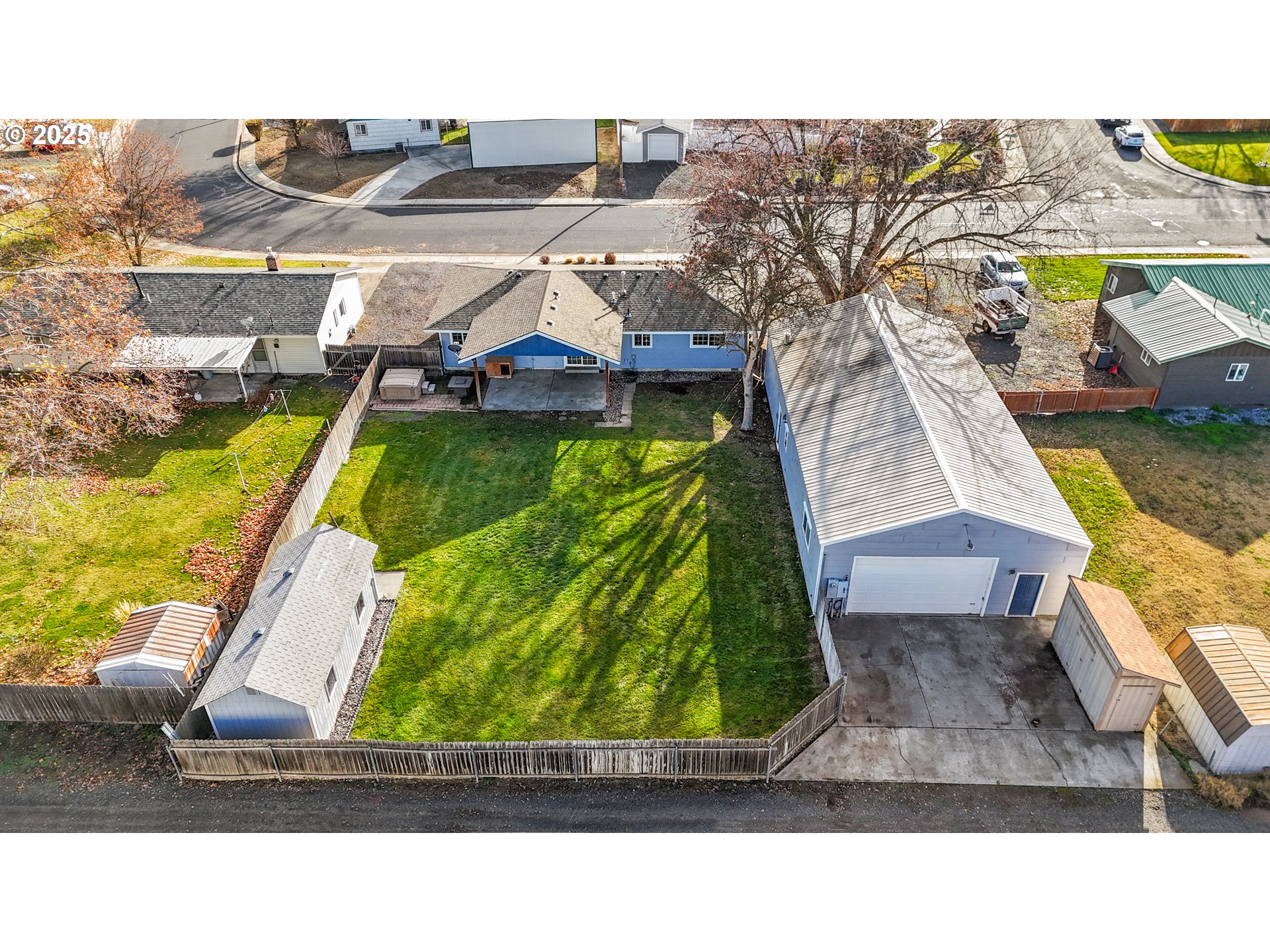 4207 Southwest Sheridan Avenue Pendleton, OR 97801 - Photo 3 of 34 an aerial view of a house
