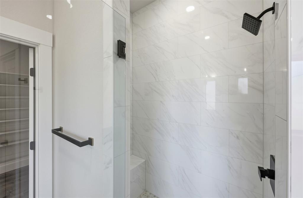 509 Emma Lane Grandview, TX 76050 - Photo 23 of 35 a bathroom with a shower