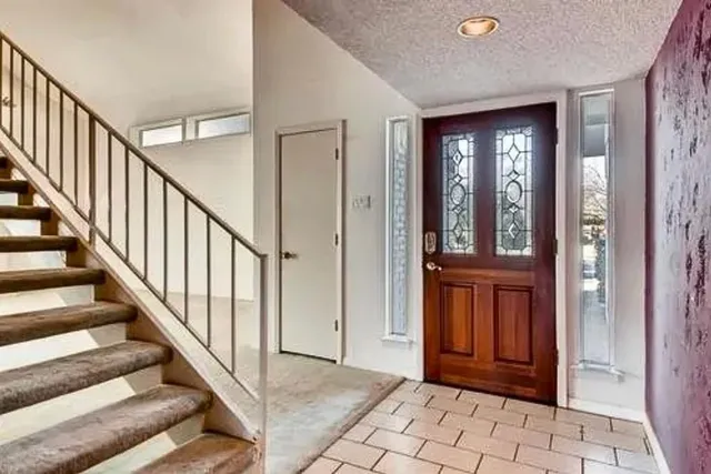 a view of an entryway