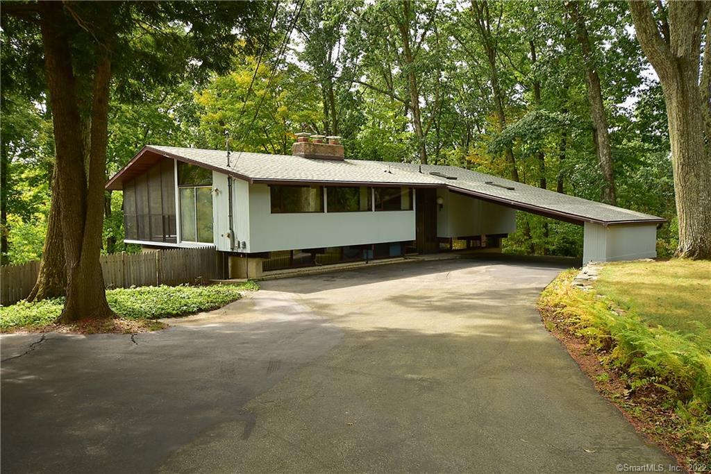 24 Thompson Road Mansfield, CT 06268 - Photo 1 of 1 Not your cookie-cutter house. This mid-century modern home is an artists pallet waiting for you to create!