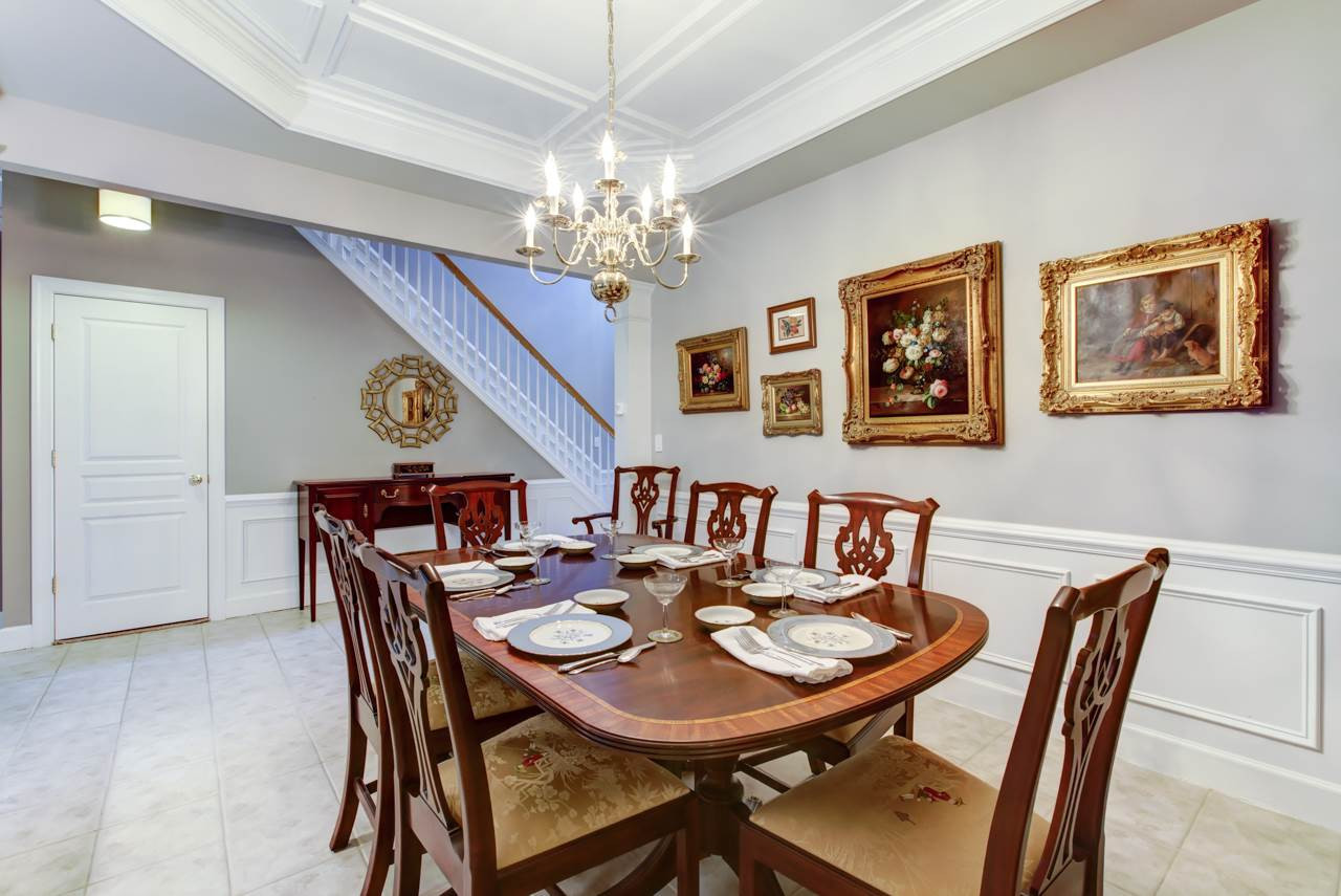 3743 Old Post Road Raleigh, NC 27612 - Photo 5 of 25 Get ready for holiday dinner parties in this open dining room. Dining Room