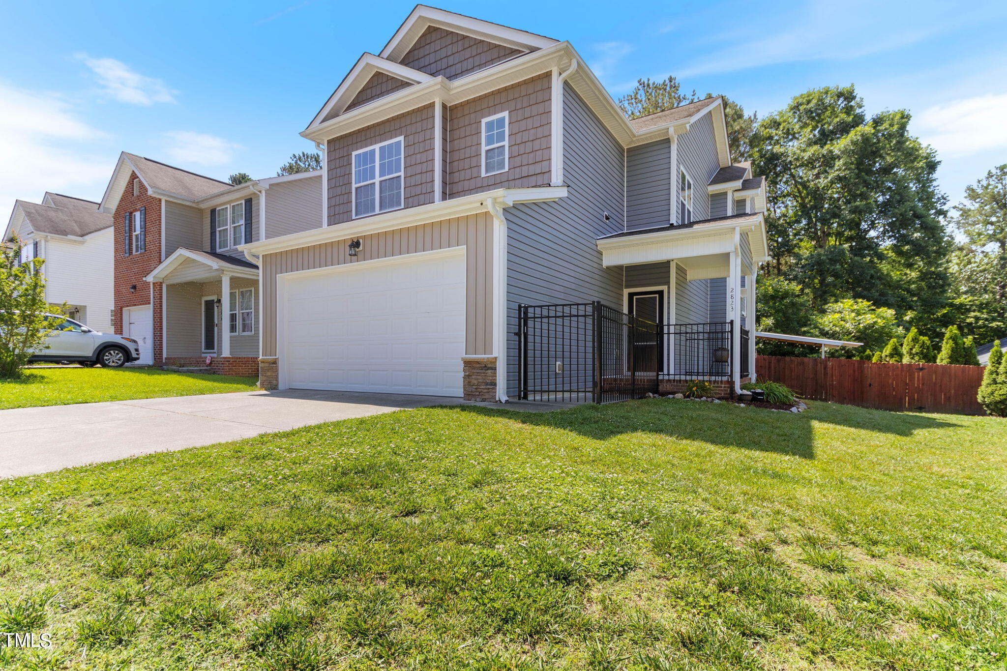 2823 Erinridge Road Raleigh, NC 27610 - Photo 3 of 23 Front Side
