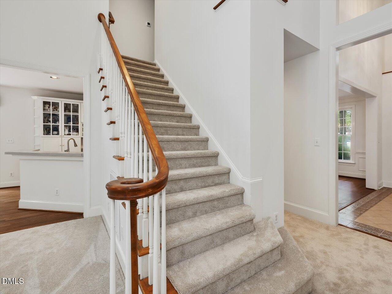 2721 Glassman Lane Raleigh, NC 27606 - Photo 20 of 26 a view of entryway and hall
