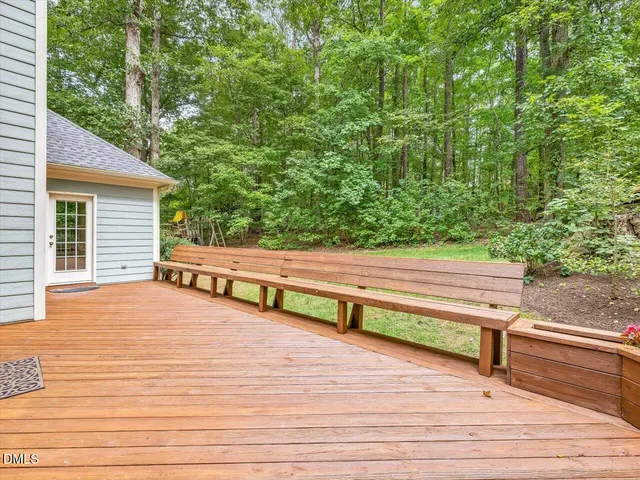 a view of outdoor space with seating