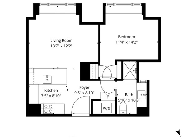 $6,000 | 111 West 56th Street, Unit 35G | Midtown Central