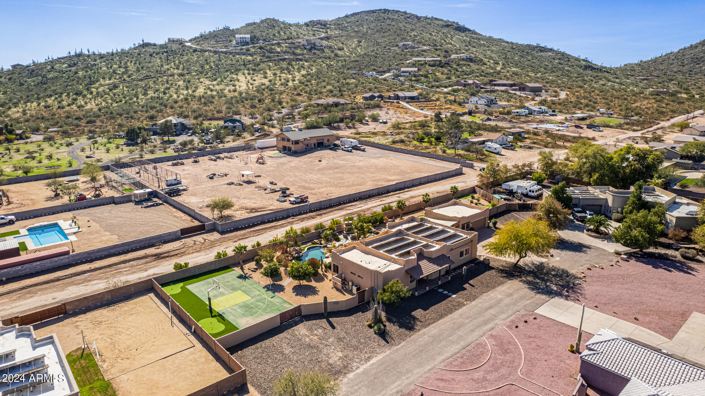 2731 West Desert Ranch Road Phoenix, AZ 85086 - Photo 47 of 84 47 - Desert Ranch Drone