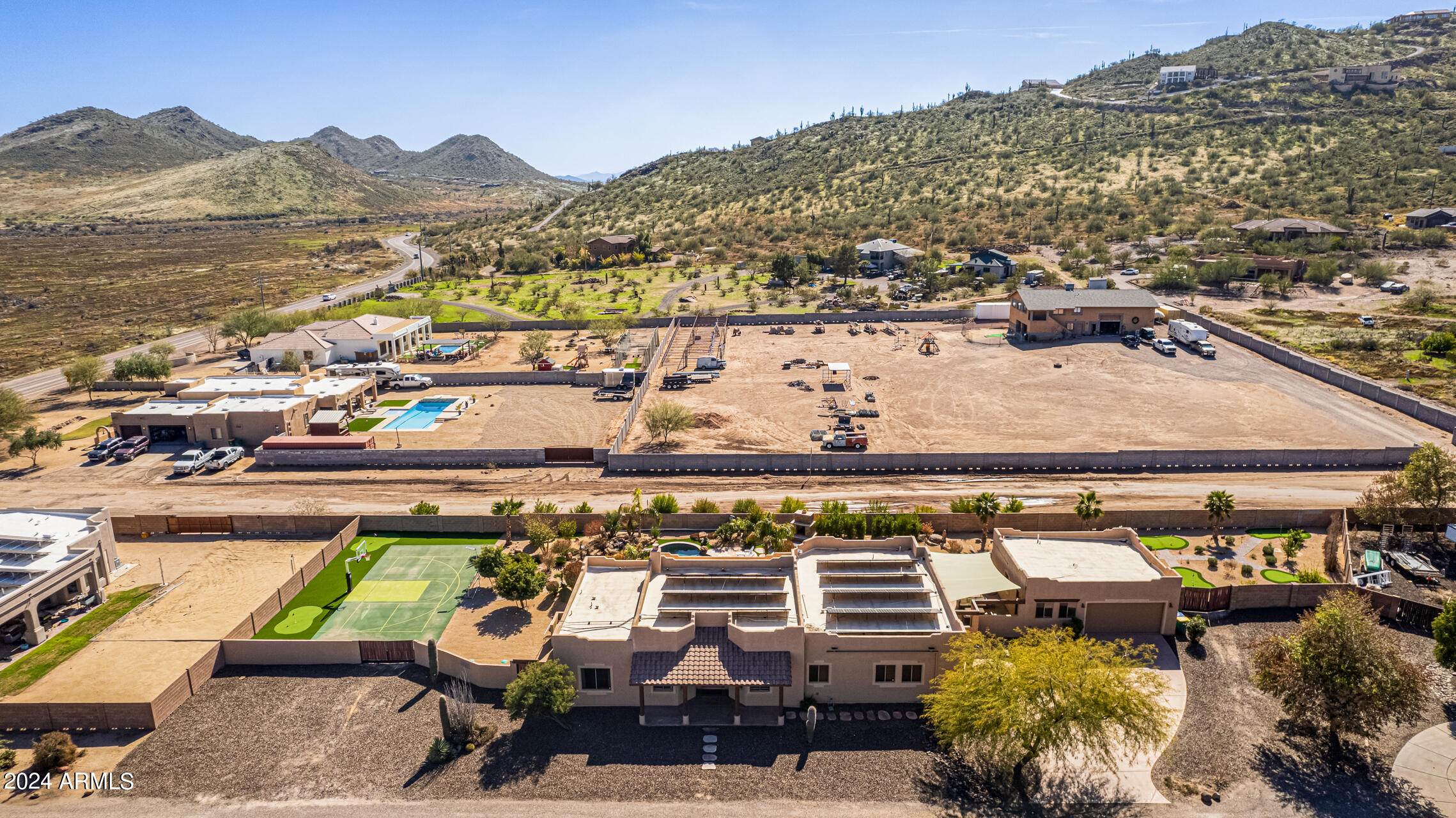 2731 West Desert Ranch Road Phoenix, AZ 85086 - Photo 48 of 84 48 - Desert Ranch Drone