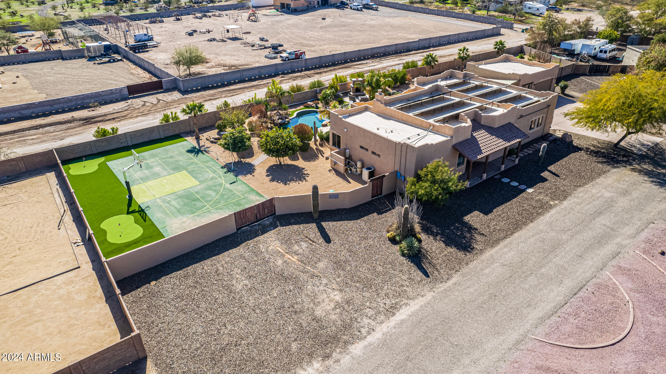 2731 West Desert Ranch Road Phoenix, AZ 85086 - Photo 53 of 84 53 - Desert Ranch Drone