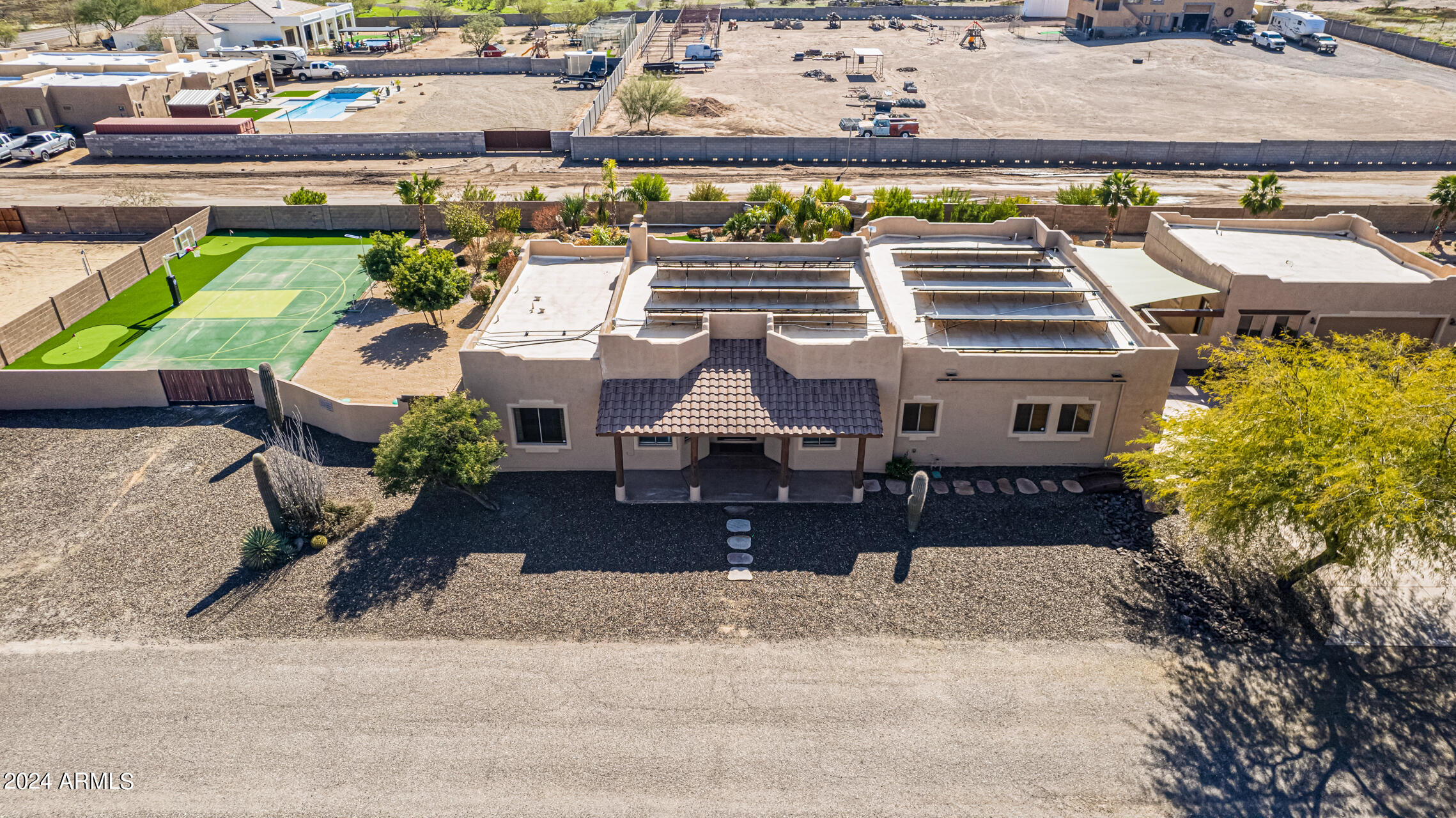 2731 West Desert Ranch Road Phoenix, AZ 85086 - Photo 54 of 84 54 - Desert Ranch Drone