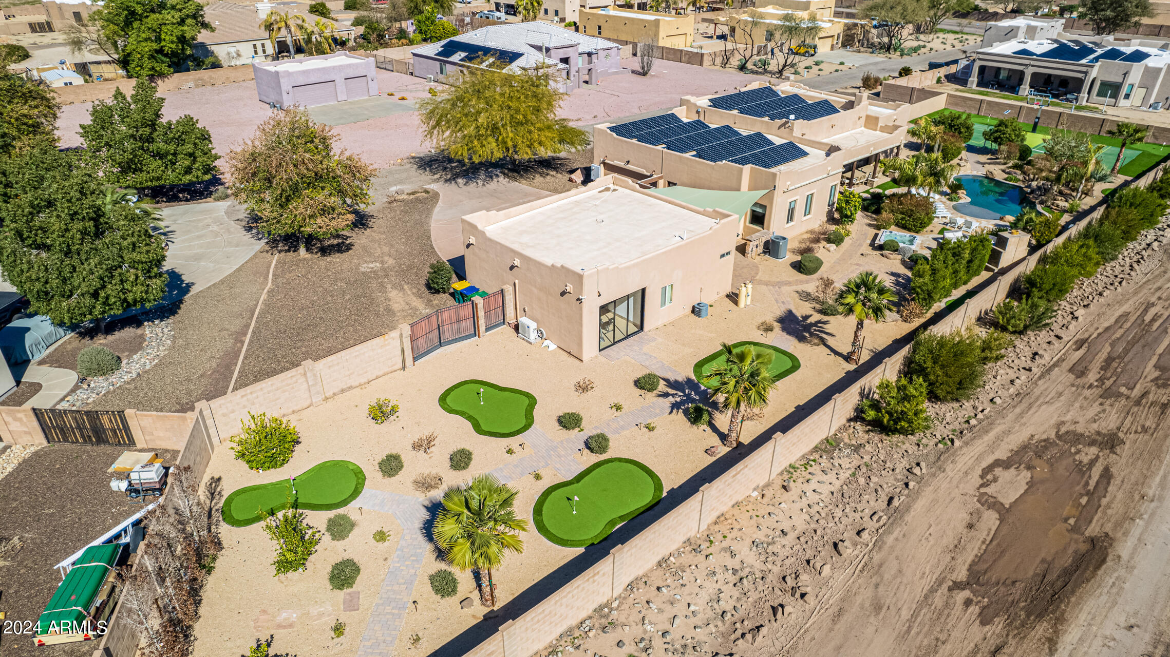 2731 West Desert Ranch Road Phoenix, AZ 85086 - Photo 56 of 84 56 - Desert Ranch Drone
