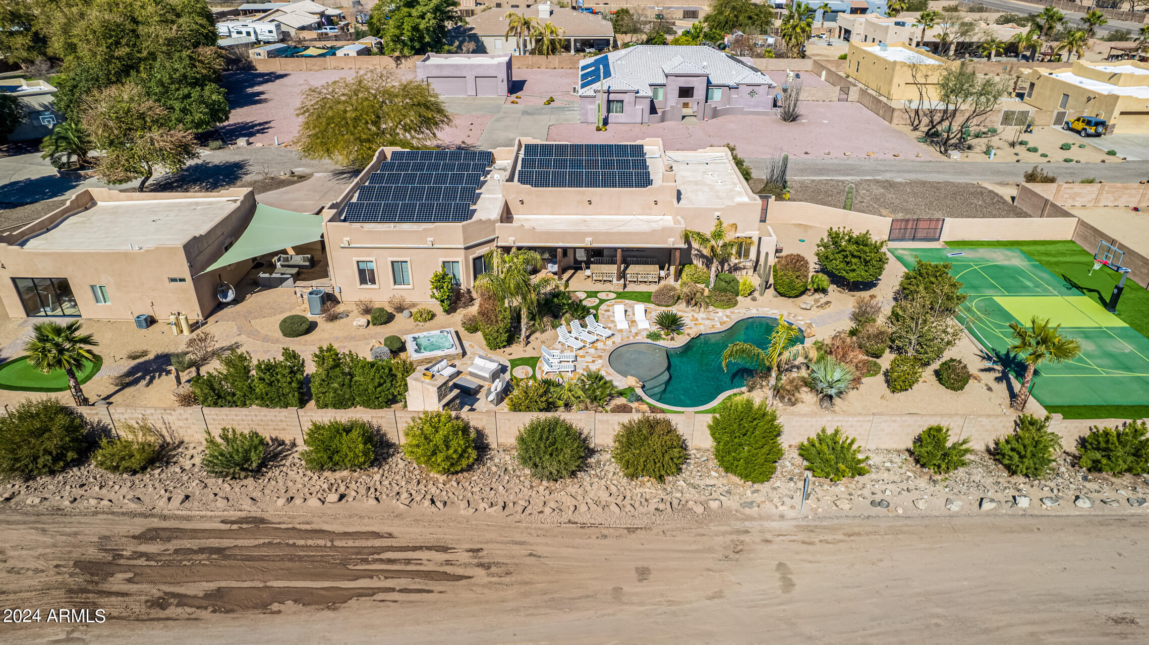 2731 West Desert Ranch Road Phoenix, AZ 85086 - Photo 57 of 84 57 - Desert Ranch Drone