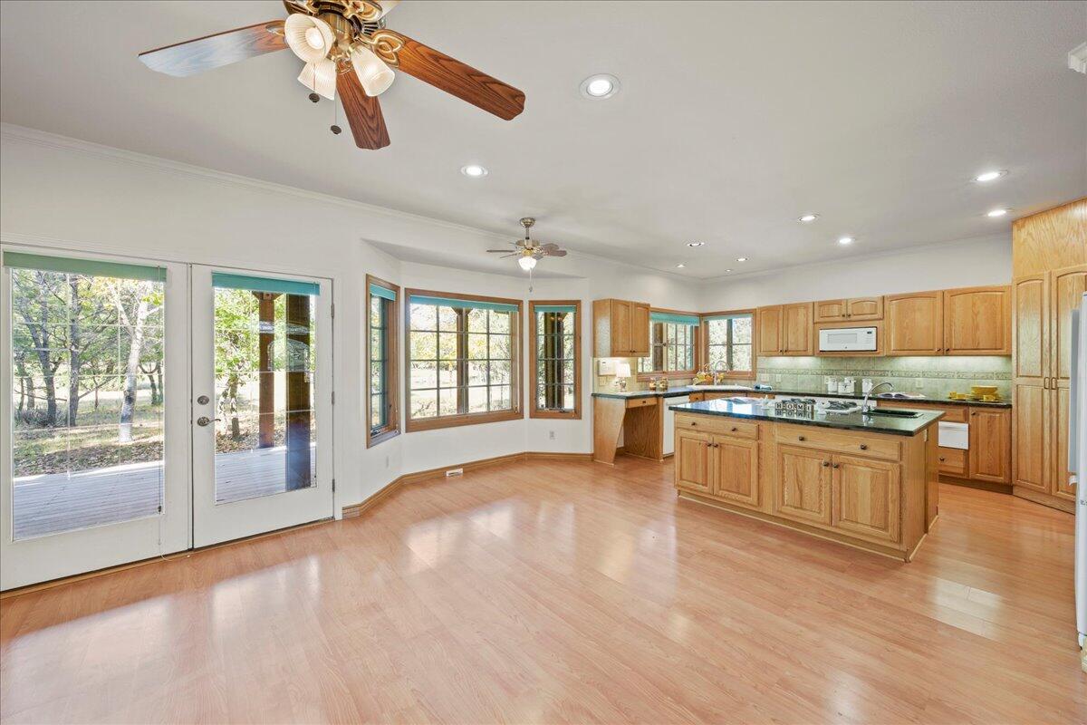 912 Marmot Drive Ridgway, CO 81432 - Photo 12 of 39 Great Room to Kitchen