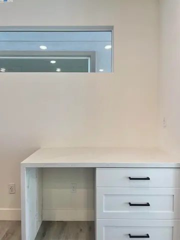 a close view of closet