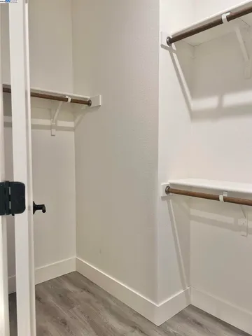 a view of walk in closet