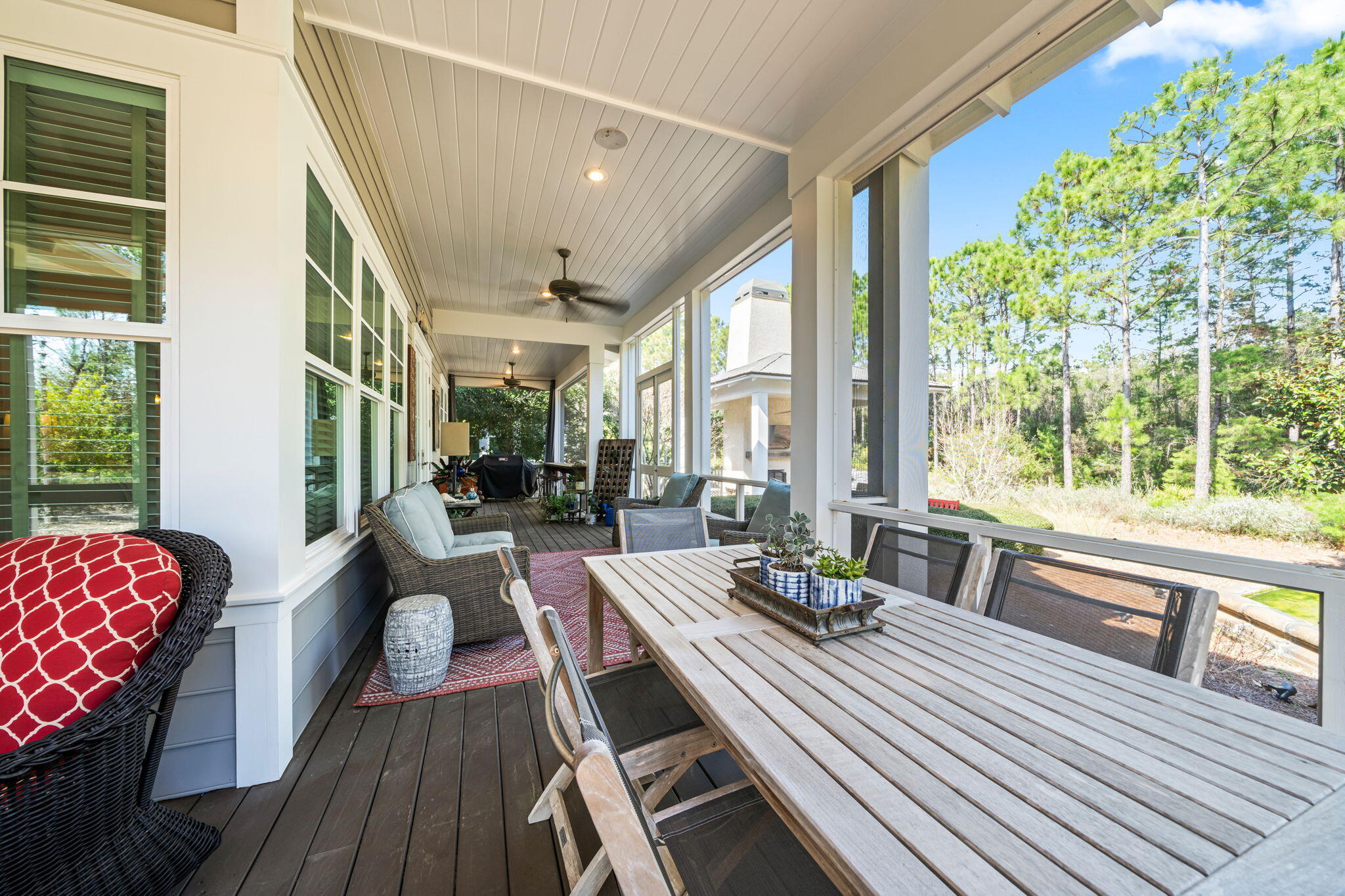 237 Splash Drive Inlet Beach, FL 32461 - Photo 29 of 50 a living room with furniture and a large window