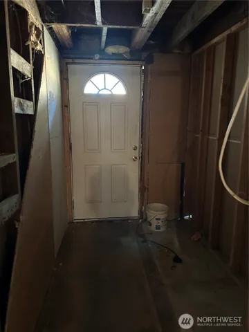 a view of a storage & utility room