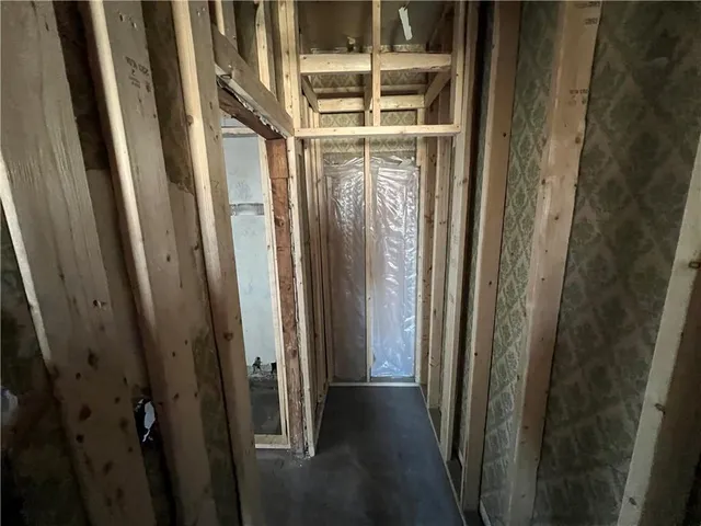 a view of a front door