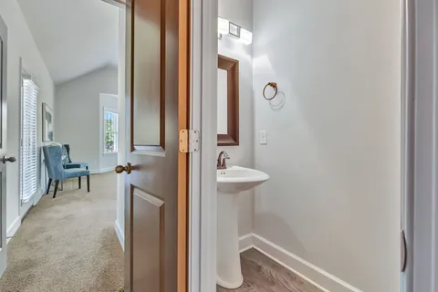 a view of empty room