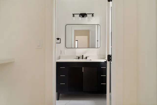 a view of bathroom with a shower