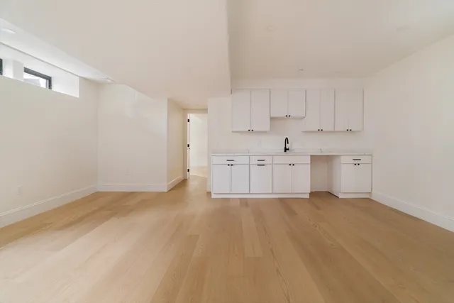 a view of empty room