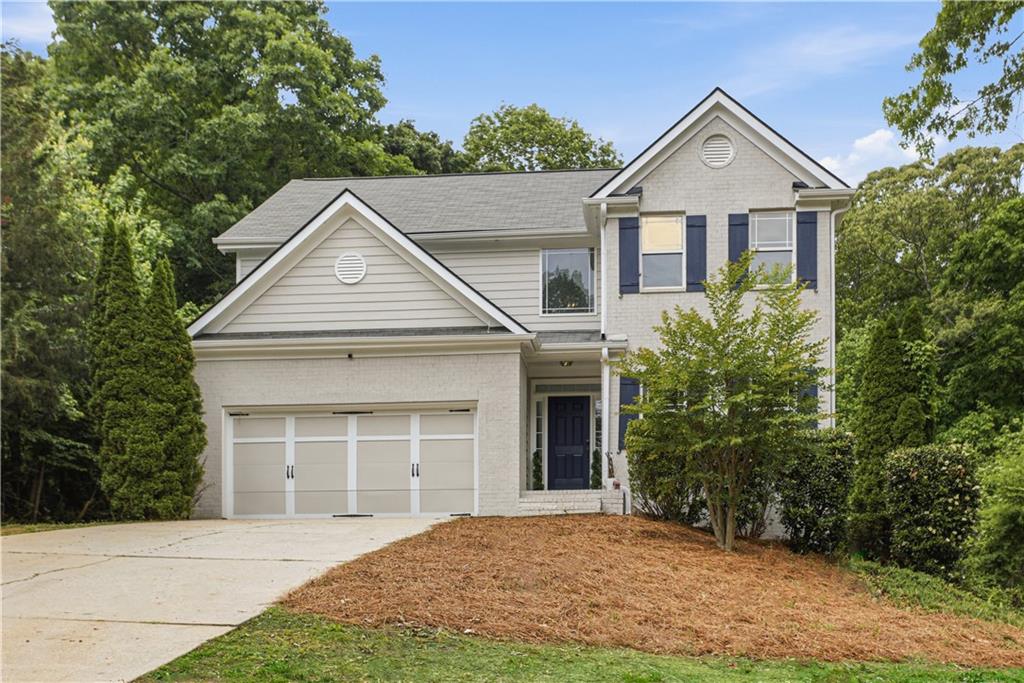 73 Allen Bridge Road Talmo, GA 30575 - Photo 1 of 33 a front view of a house with yard and trees