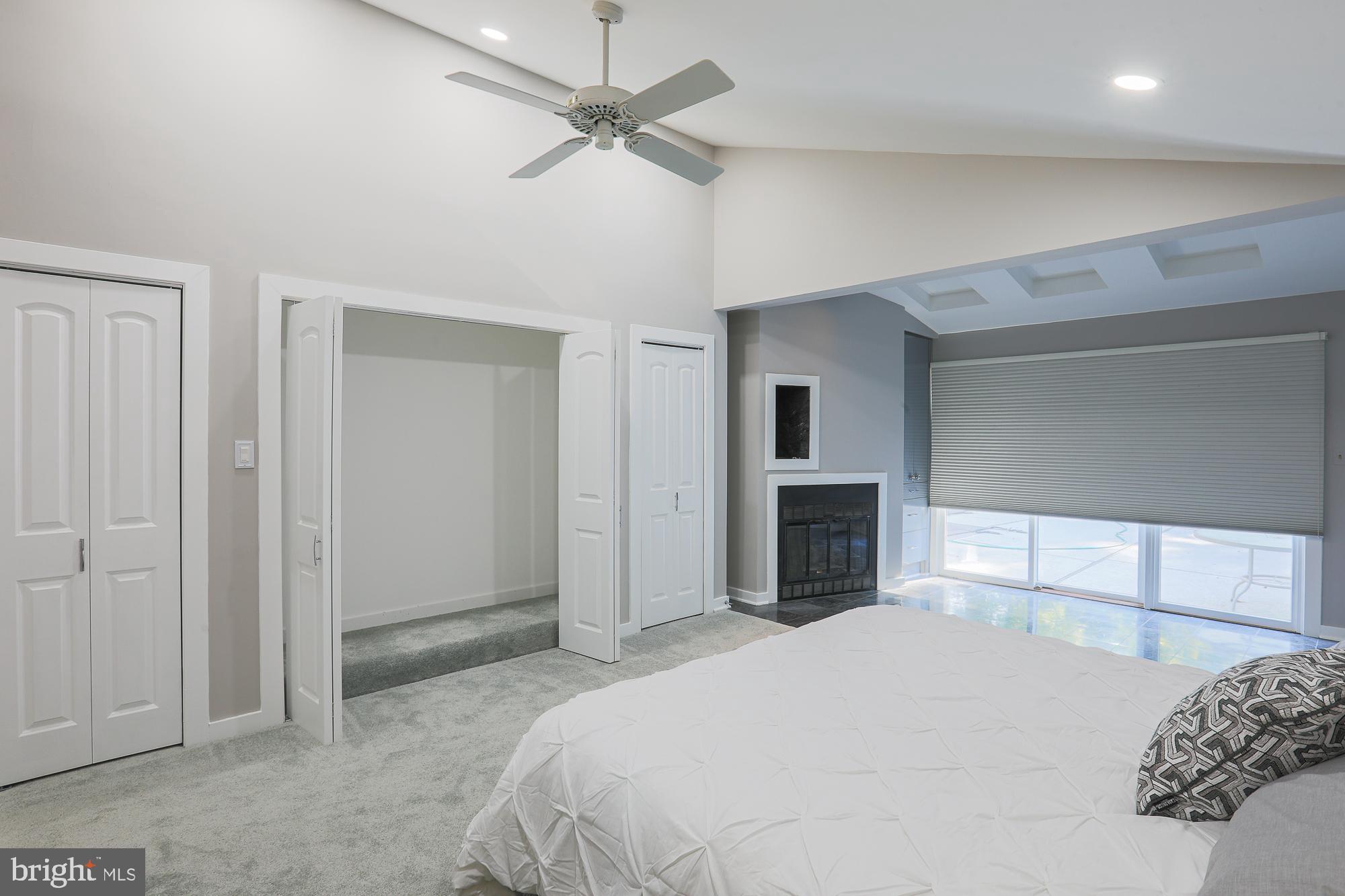 8315 Stevenson Road Baltimore, MD 21208 - Photo 28 of 62 Large Bedroom suite with fireplace