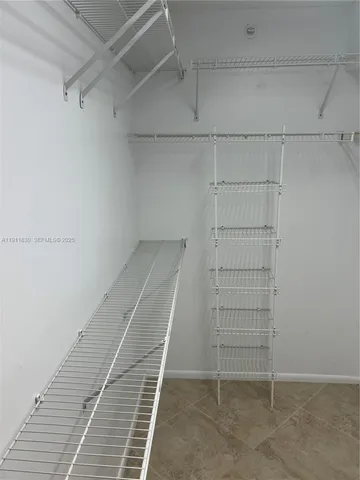 a view of walk in closet