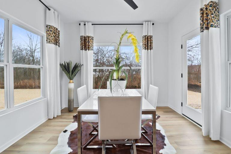 55 Larwick Circle Valparaiso, IN 46385 - Photo 6 of 14 a view of kitchen with furniture and wooden floor