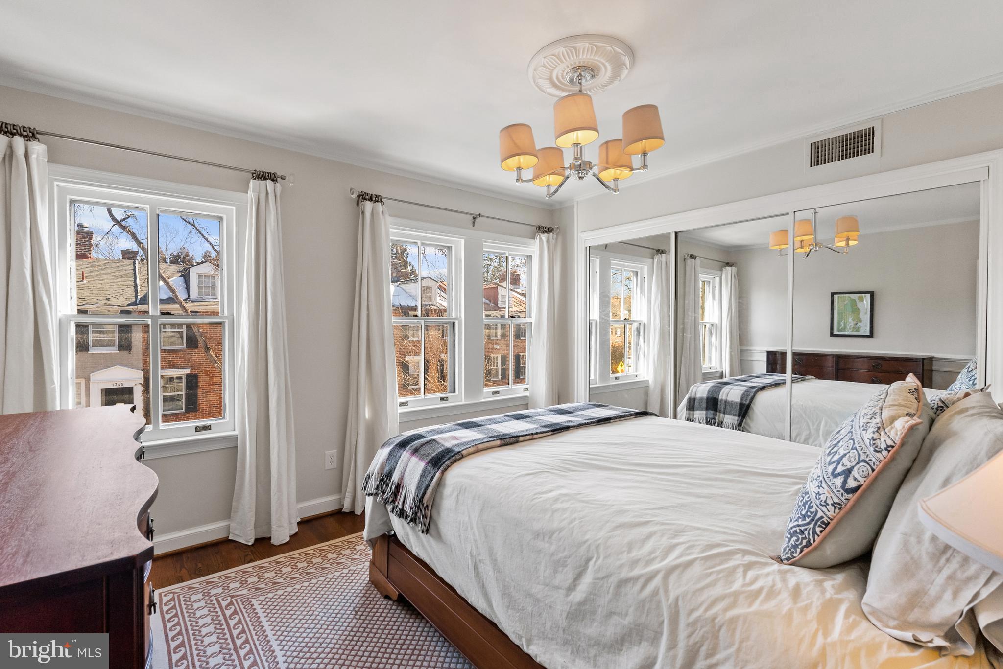 1342 27th Street Northwest Washington, DC 20007 - Photo 11 of 29 Primary bedroom