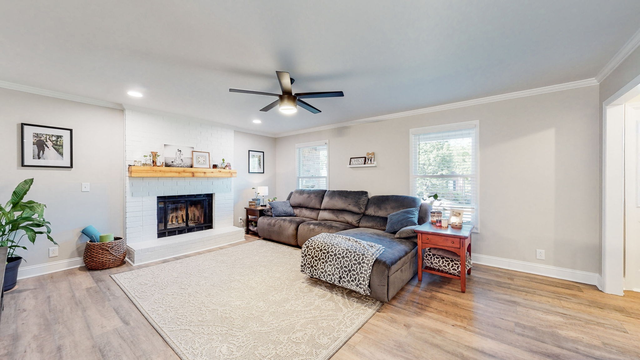 506 Thatcher Trace Murfreesboro, TN 37129 - Photo 5 of 22 a living room with furniture and a fireplace