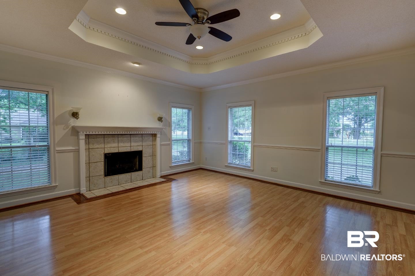 11616 Burris Road Daphne, AL 36526 - Photo 19 of 49 Den w/Gas Fireplace