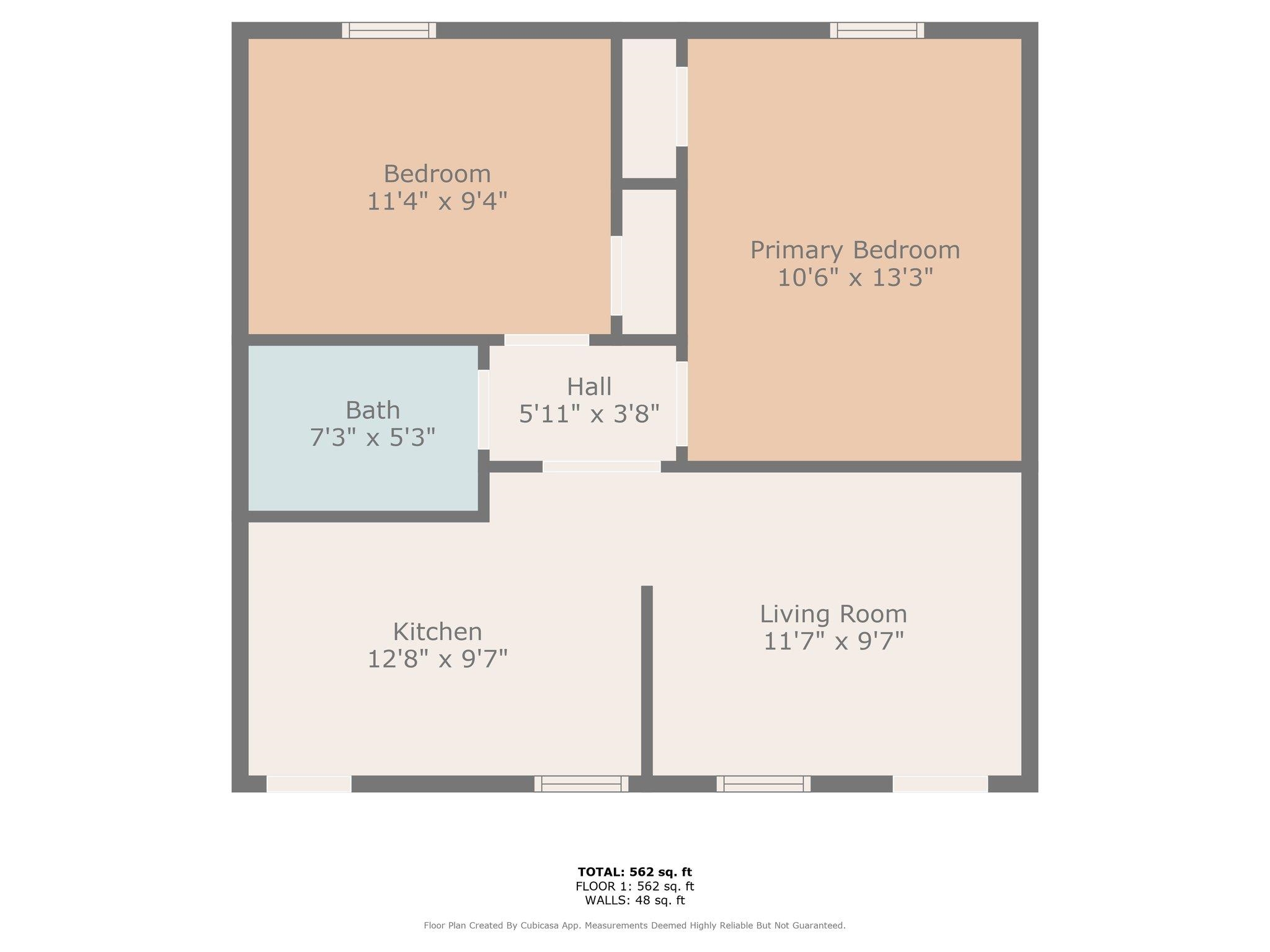 2966 Yale Avenue, Unit 3 Memphis, TN 38112 - Photo 24 of 24 View of home floor plan