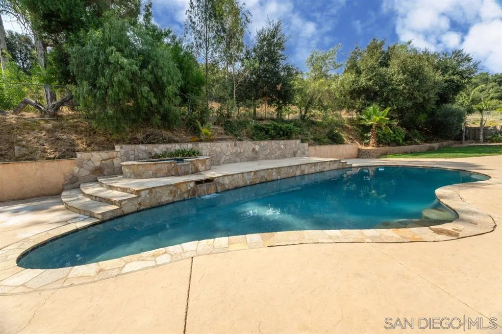 12841 Stone Canyon Road Poway, CA 92064 - Photo 20 of 25 a view of a yard with large trees