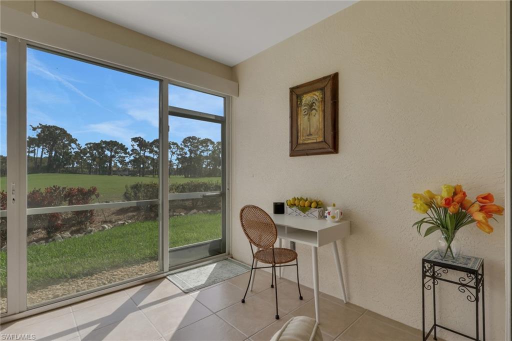 9281 Spring Run Boulevard, Unit 2607 Estero, FL 34135 - Photo 29 of 32 a view of a workspace with a window