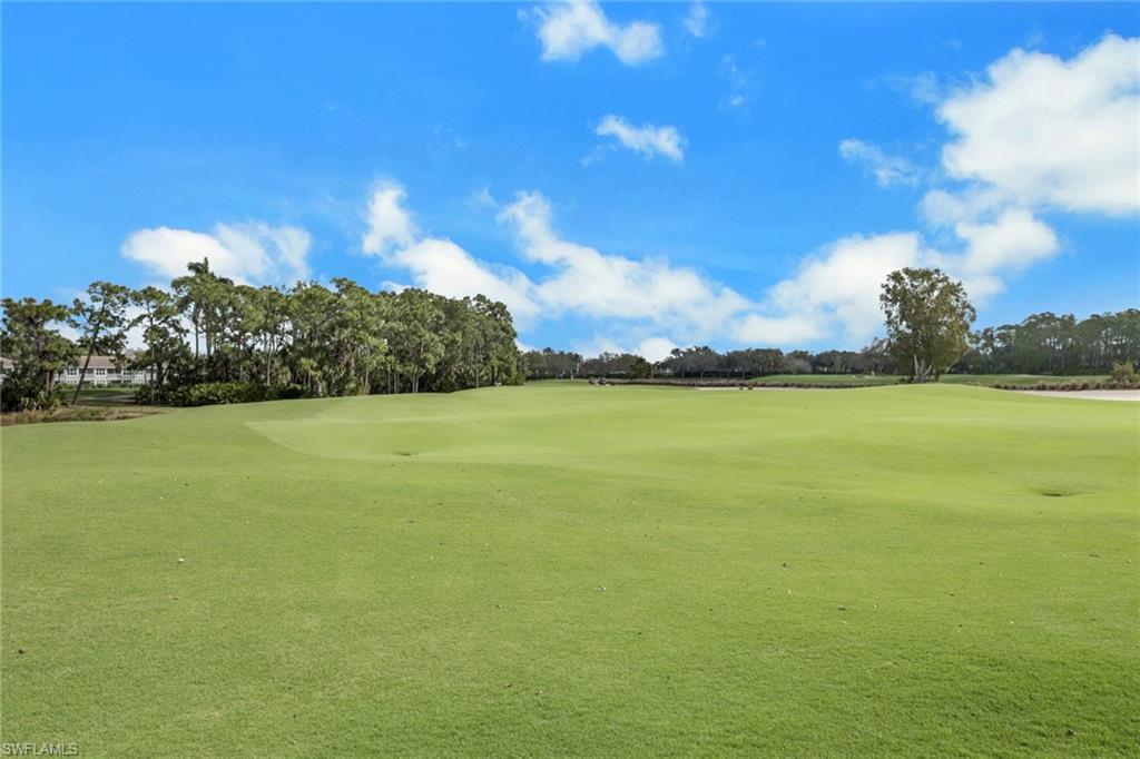 9281 Spring Run Boulevard, Unit 2607 Estero, FL 34135 - Photo 32 of 32 a view of yard with ocean view