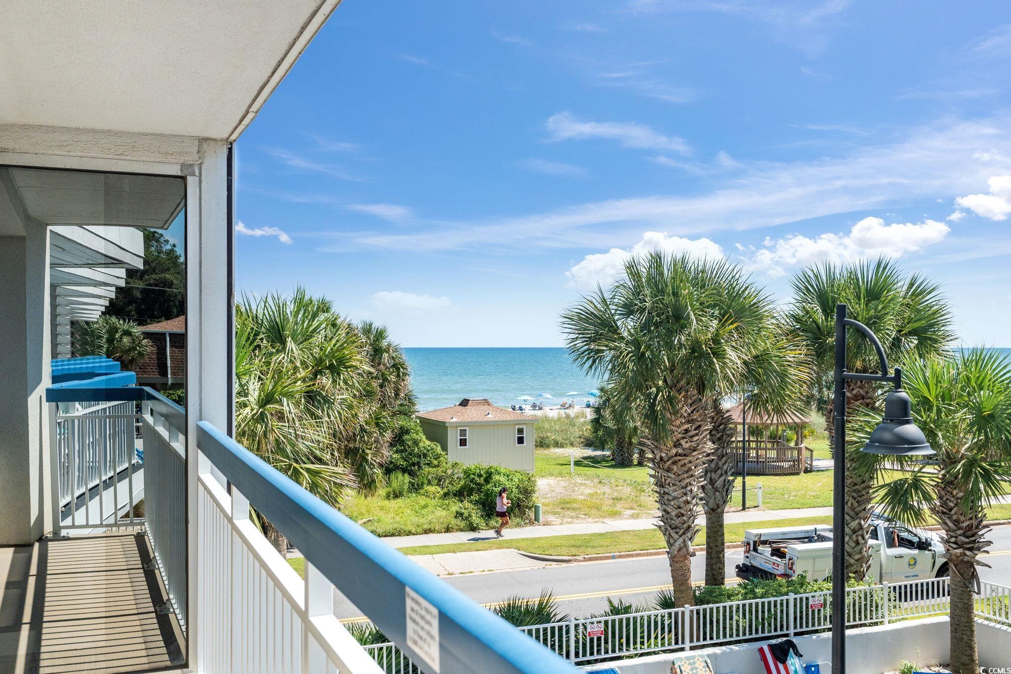 5511 North Ocean Boulevard, Unit 208 Myrtle Beach, SC 29577 - Photo 2 of 37 Balcony with a water view
