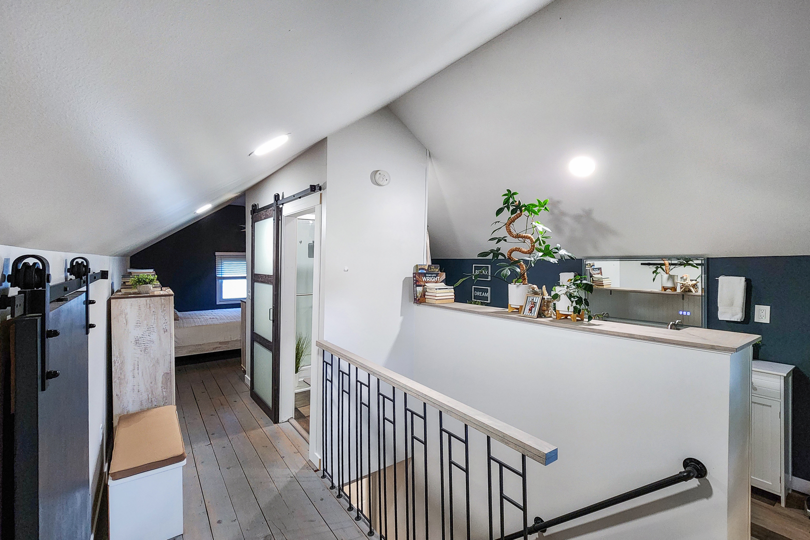 4 University Court Normal, IL 61761 - Photo 16 of 54 a view of a hallway with furniture and a living room