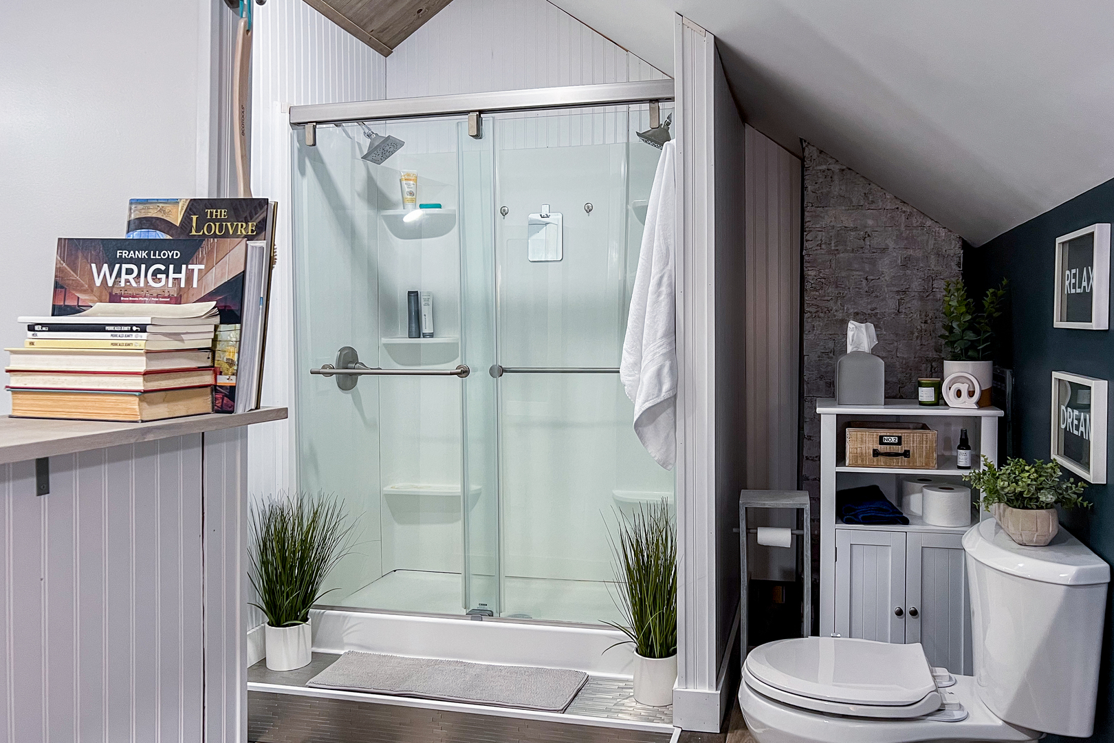 4 University Court Normal, IL 61761 - Photo 18 of 54 a bathroom with a toilet and a shower