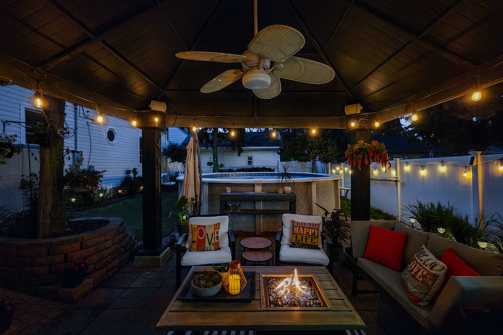 4 University Court Normal, IL 61761 - Photo 50 of 54 a living room with lots of furniture and kitchen view